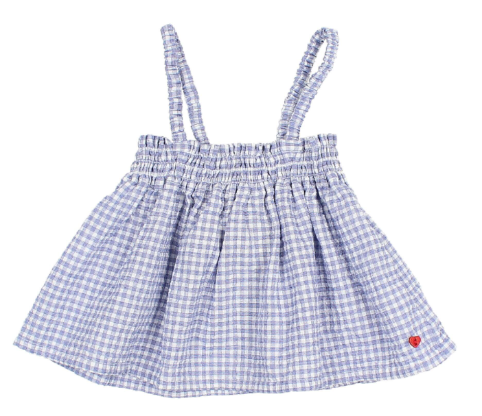 BUHO BB GINGHAM TOP (6M-24M)