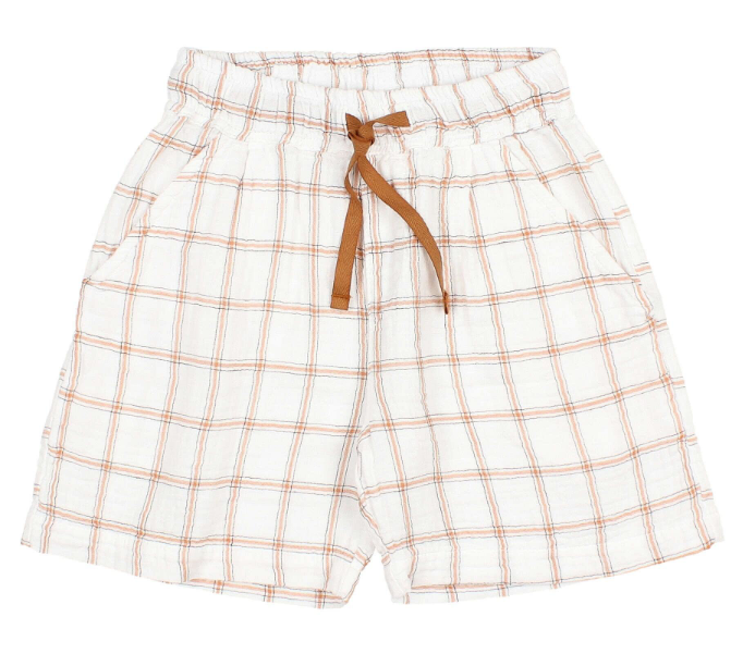 BUHO CHECK BERMUDA SHORTS (2-3Y)