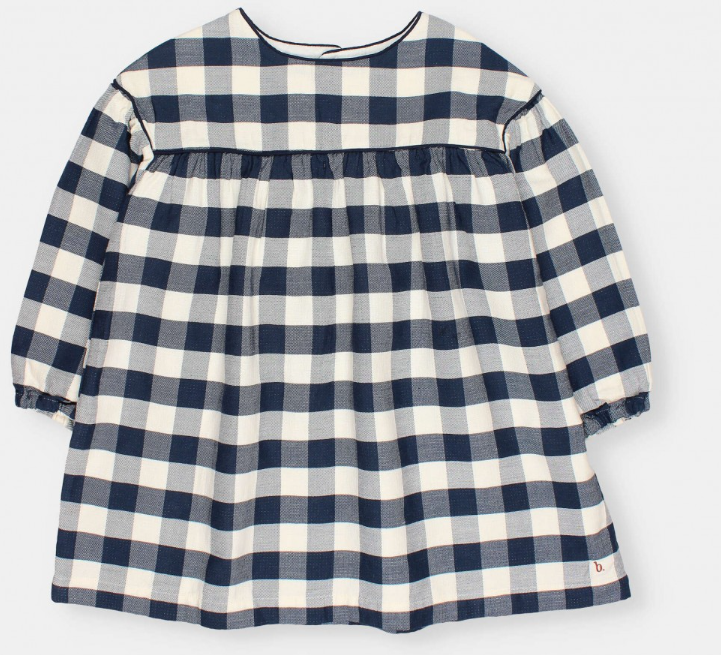 BUHO GINGHAM DRESS (2-12Y)