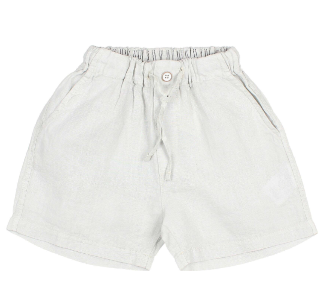 BUHO LINEN BERMUDA SHORTS (2-4Y)