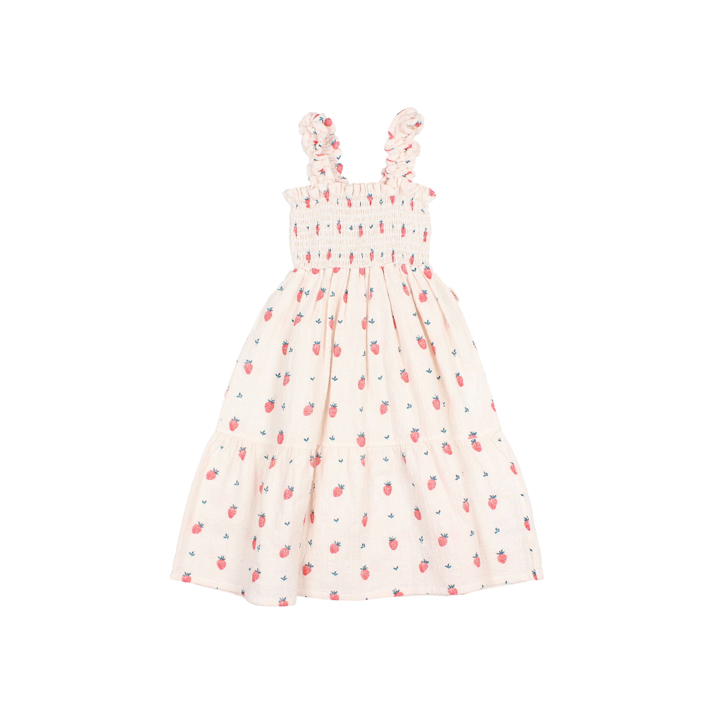 BUHO STRAWBERRY DRESS (2-10Y) – Klade Children's Boutique