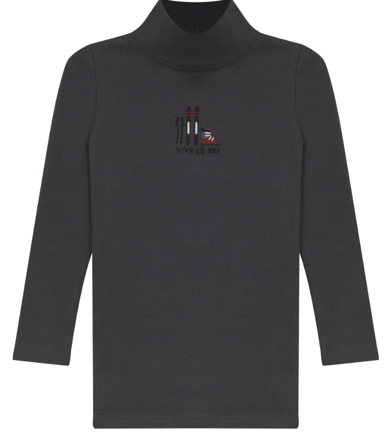 CALLA LILI MOCK NECK TOP (4-12Y)