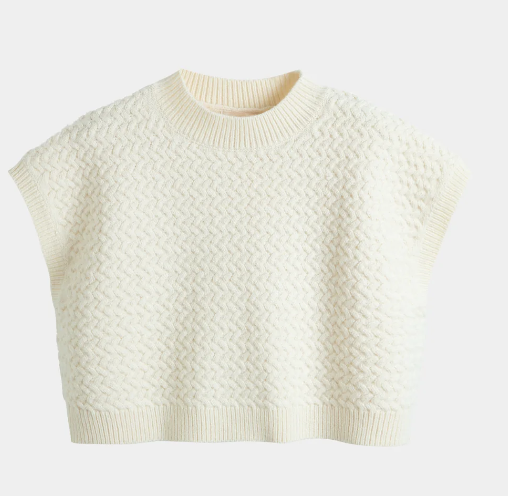 CERA UNA VOLTA HANNA GILET TOP (8-16Y)