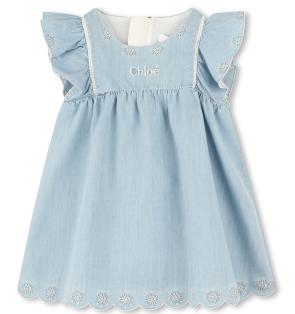 CHLOE DRESS & HAT SET (12M-18M)