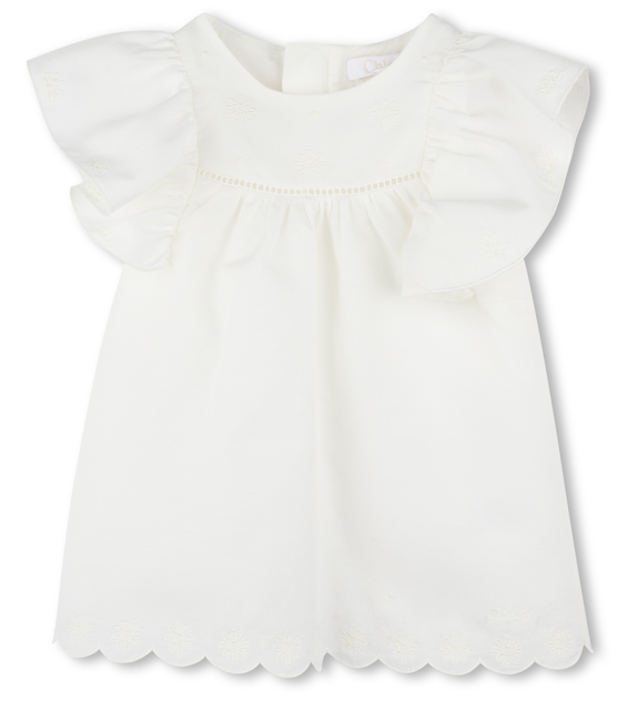 CHLOE DRESS BLOOMER & HAT SET (12M-18M)