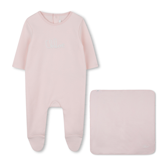 CHLOE FOOTIE W/BLANKET (3M-6M)