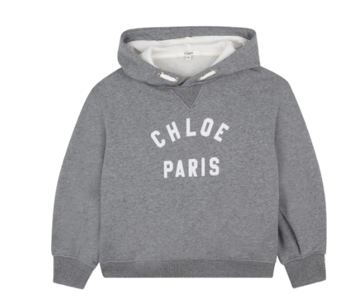 CHLOE LOGO HOODIE (10-14A)