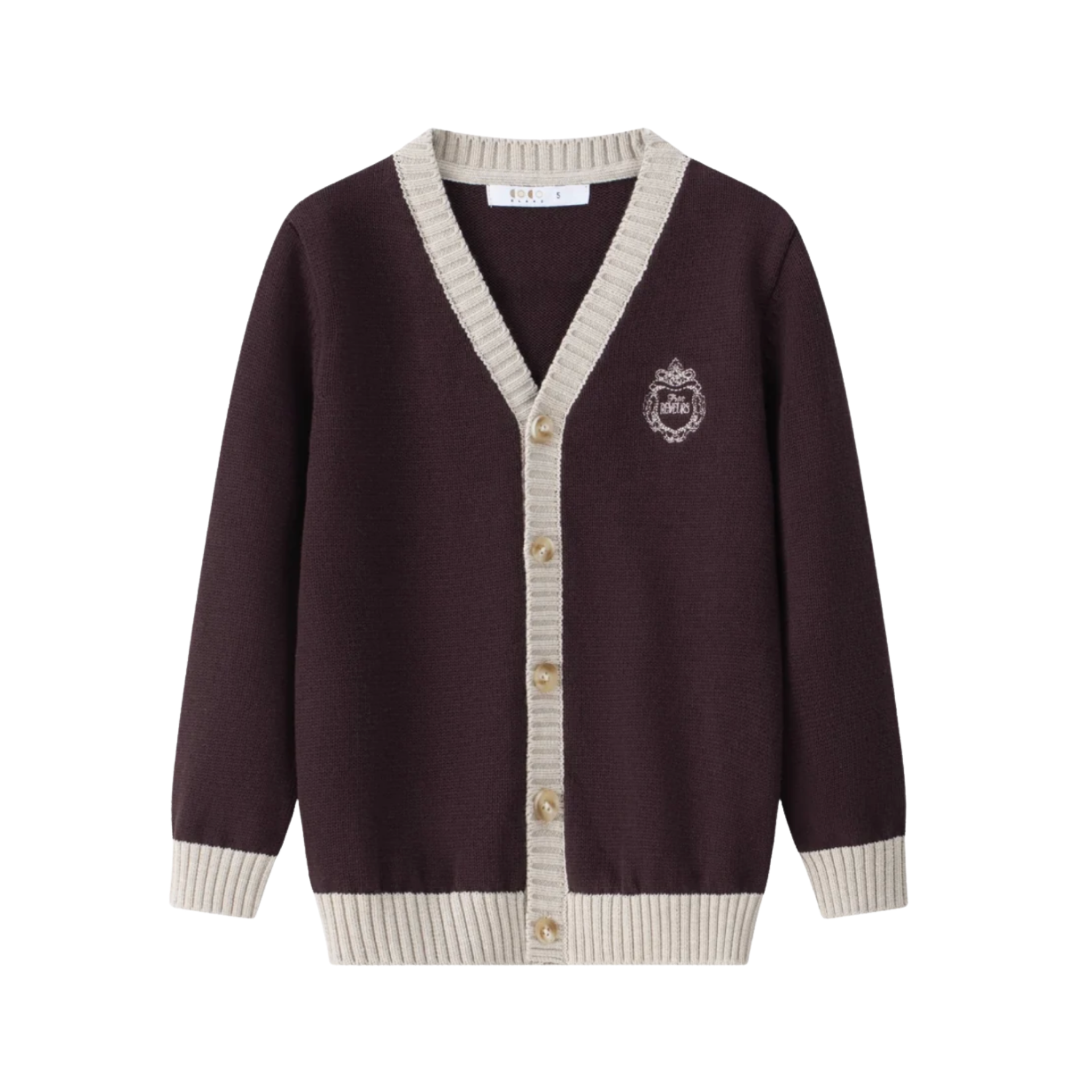 SUNDAYS BEST コットンカーディガン CHOCHOLATE COCO BLANC CARDIGAN (2-10Y) – Klade Children's Boutique