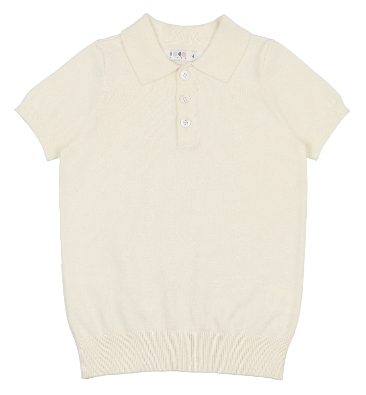 COCO BLANC BOYS KNIT POLO TOP (3-7Y)