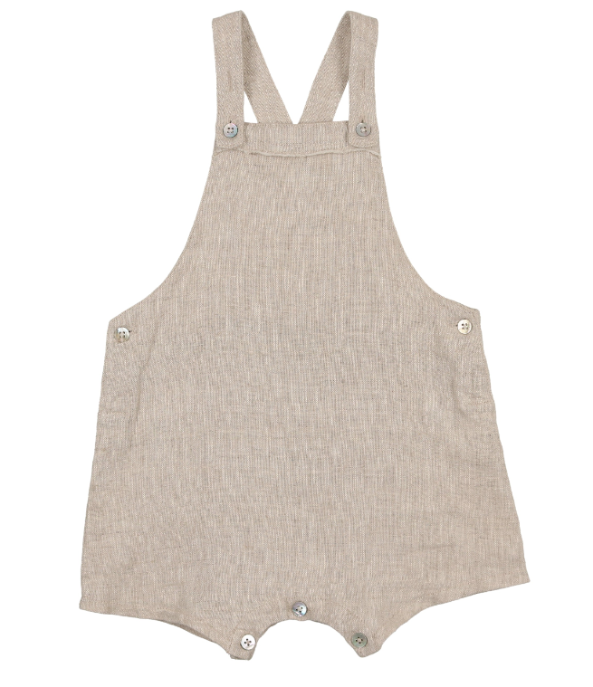 Coco Blanc Dressy Overalls - Blue Striped Coco Blanc Dressy Overalls - Blue Striped