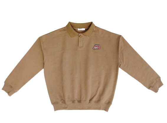 COCO BLANC GRAPHIC POLO SWEATER (2-12Y)