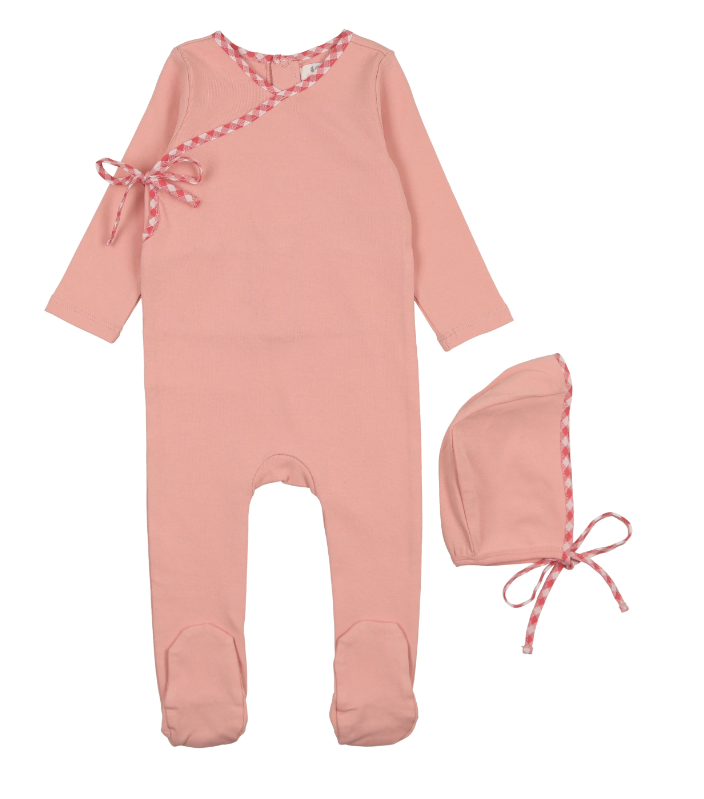 COCO BLANC WRAP FOOTIE (3M-9M)