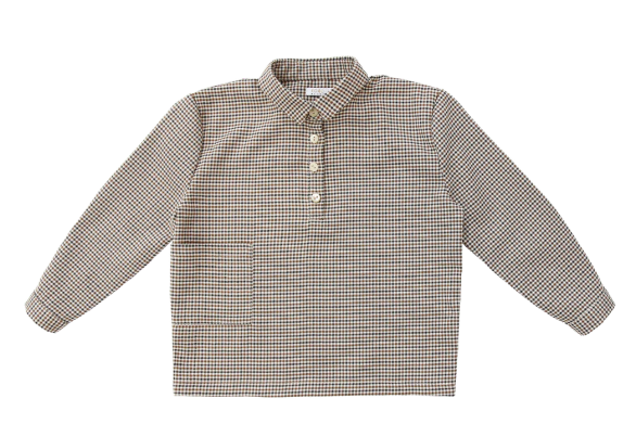 COCO BLANC BOXY SHIRT (2-8Y)