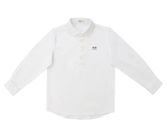 COCO BLANC BOYS WHITE SHIRT (2-12Y)