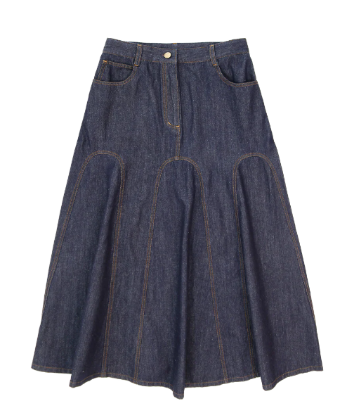 COCO BLANC DENIM SKIRT (14-20Y)