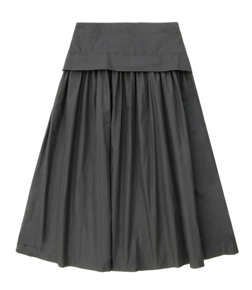 COCO BLANC TAFFETA SKIRT (12-20Y)