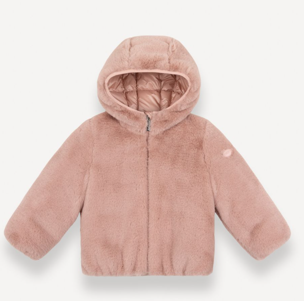 COLMAR BABY FUR HOODED JACKET (24M-36M)