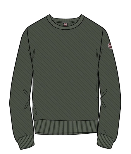 COLMAR CREW NECK TOP W/LOGO (4-16Y)