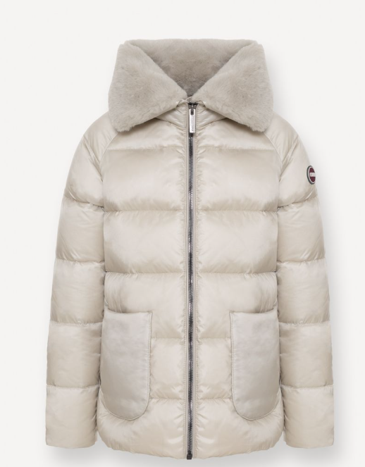 COLMAR HOODIE QUILTED HIGH NECK JACKET(12-16Y)