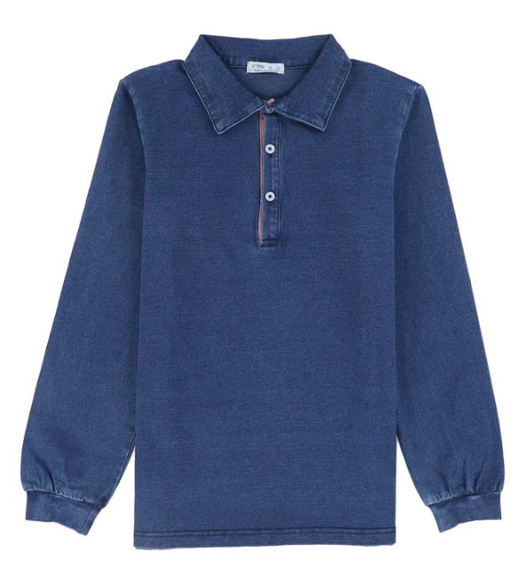 CREW KIDS LENNI POLO TOP (4-20Y)