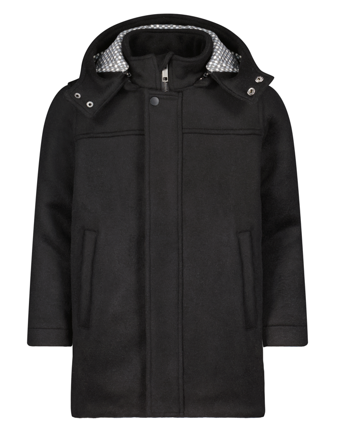 DENALI WOOL HOODED COAT (4-14Y)