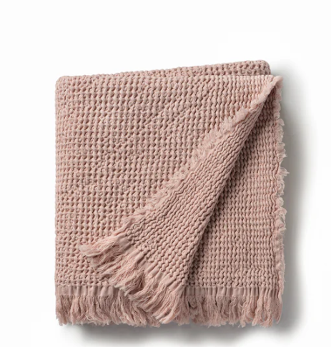 DOMANI HOME WAFFLE MUSLIN BLANKET (OS)