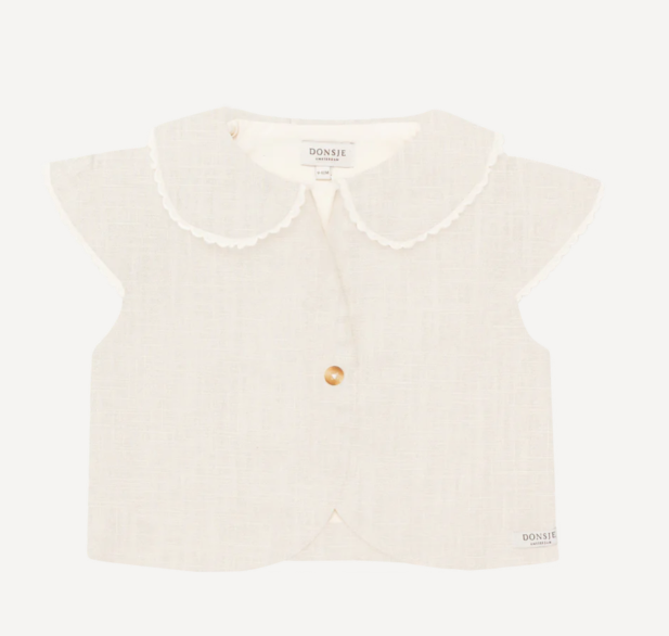 DONSJE HENNIE LINEN GILET (9M-6Y)