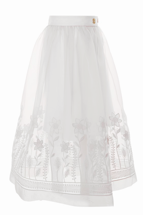 ELIE SAAB EMBROIDERY SKIRT (12-18A)