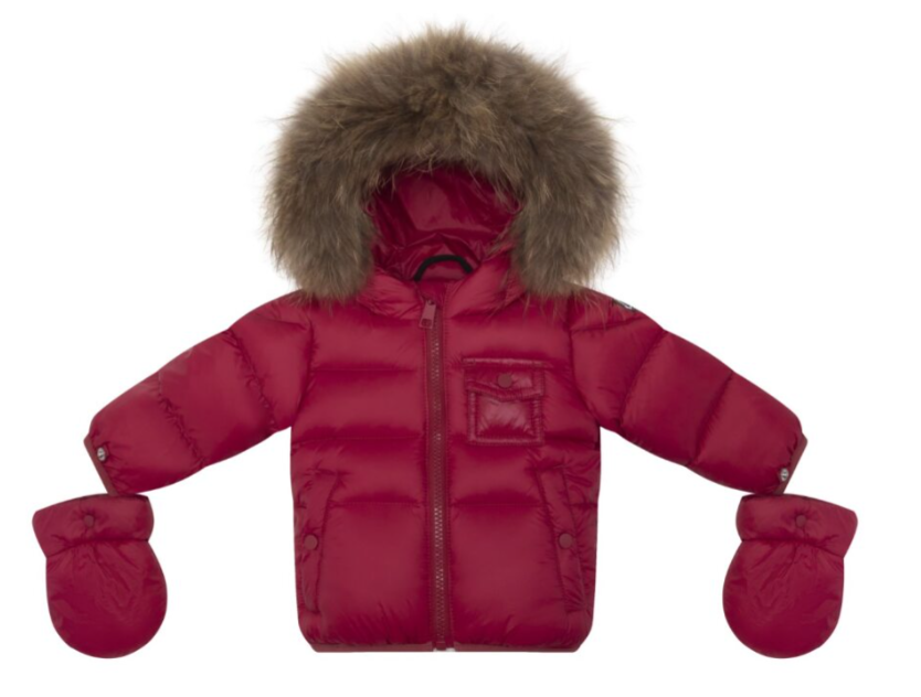 ELLABEE BABY FUR JACKET W/FUR (12M-4Y)