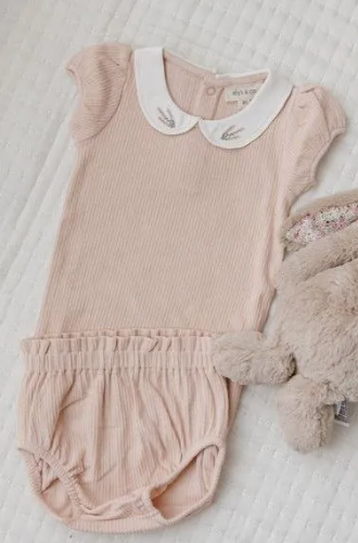 ELY & CO EMBROIDERED COLLAR SET (6M-3T)