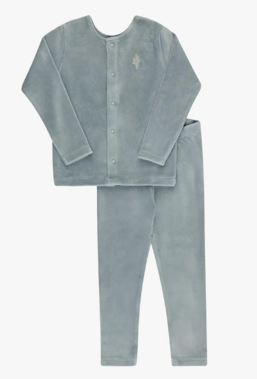 ELY & CO VELOUR FLORAL LOUNGE SET (9M-2T)