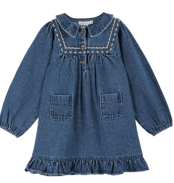 EMILIE & IDA BRODEE ROBE (2-12A)