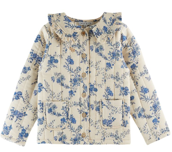 EMILIE & IDA QUILT JACKET (2-8A)
