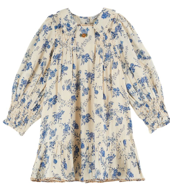 EMILIE & IDA SMOCKEE ROBE (2-12A)