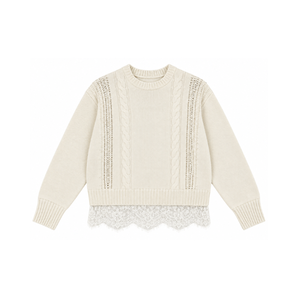 ERMANNO SCERVINO PULLOVER TOP (12P-14Y) – Klade Children's Boutique ERMANNO SCERVINO PULLOVER TOP (12P-14Y) – Klade Children's Boutique