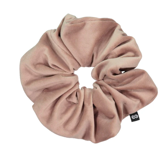 KNOT FELTED VELVET SCRUNCHIE (OS)