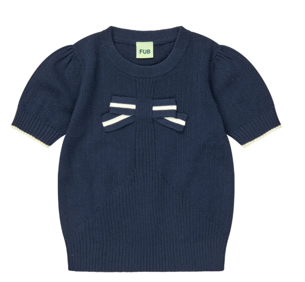 FUB BOW TEE (2-12Y)