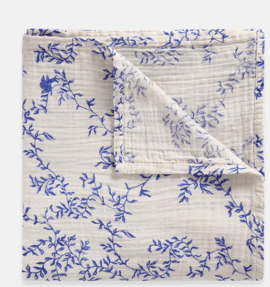 GARBO & FRIENDS MUSLIN SWADDLE BLANKET (OS)