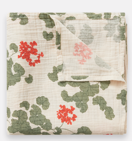 GARBO & FRIENDS MUSLIN SWADDLE BLANKET (OS)