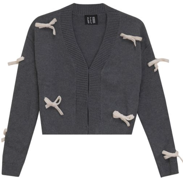 GEM BOWS SWEATER (XS-XL)