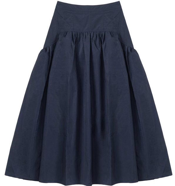 GEM LOW CUT FULL TAFFETA SKIRT (T2-T12) – Klade Children's Boutique