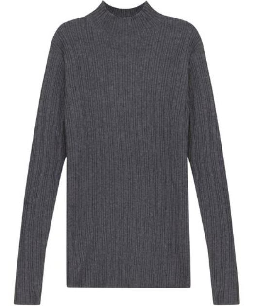 GEM RIBBED MOCK NECK TURTLENECK (XS-XL)