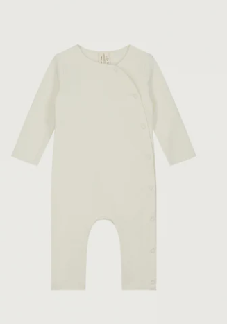 GRAY LABEL BABY SUIT WITH SNAPS (0M-12M)