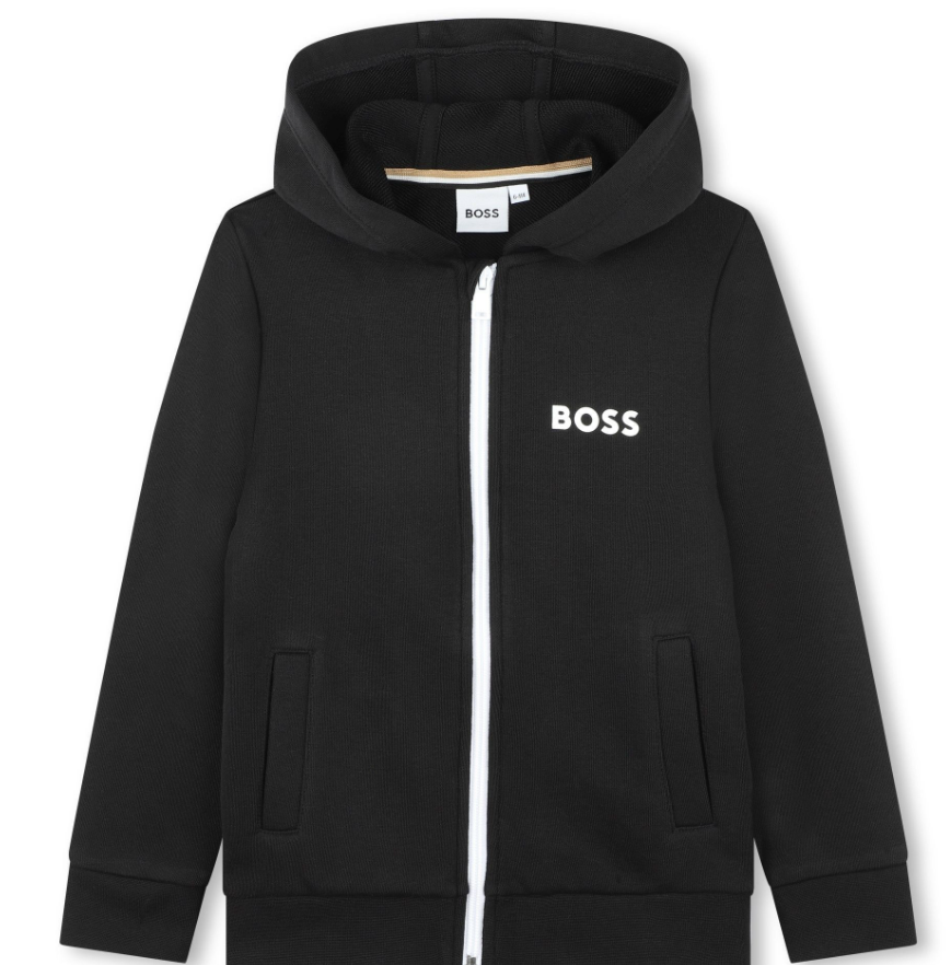 HUGO BOSS CLASSIC ZIP UP HOODIE 4 12A