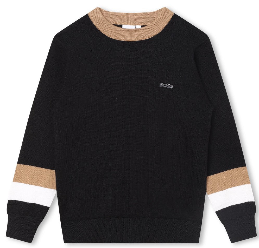 Hugo boss shop kids jumper