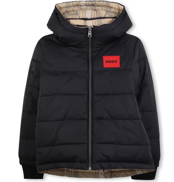 HUGO BOSS REVERSIBLE PUFFER JACKET(4-12A)