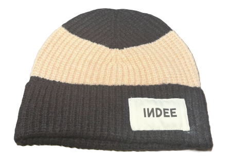 INDEE TARTAN BEANIE (OS)