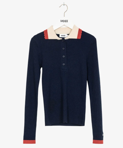 INDEE TODAY PULLOVER W/COLLAR (XXS-L)