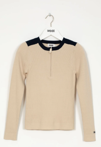 INDEE TOGETHER ROUND NECK PULLOVER(XXS-L)