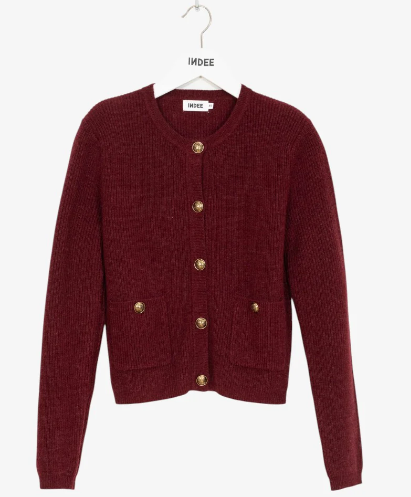 INDEE TOURS KNITTED CARDIGAN (XXS-L)